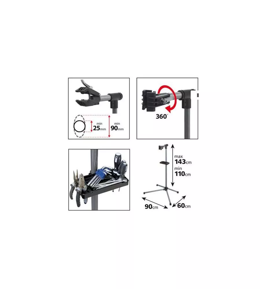 SUPPORTO TELESCOPICO PER BICI  95003