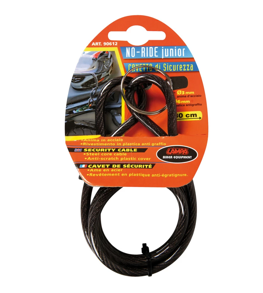 LUCCHETTO ANTIFURTO"NO RIDE JUNIOR"  90612