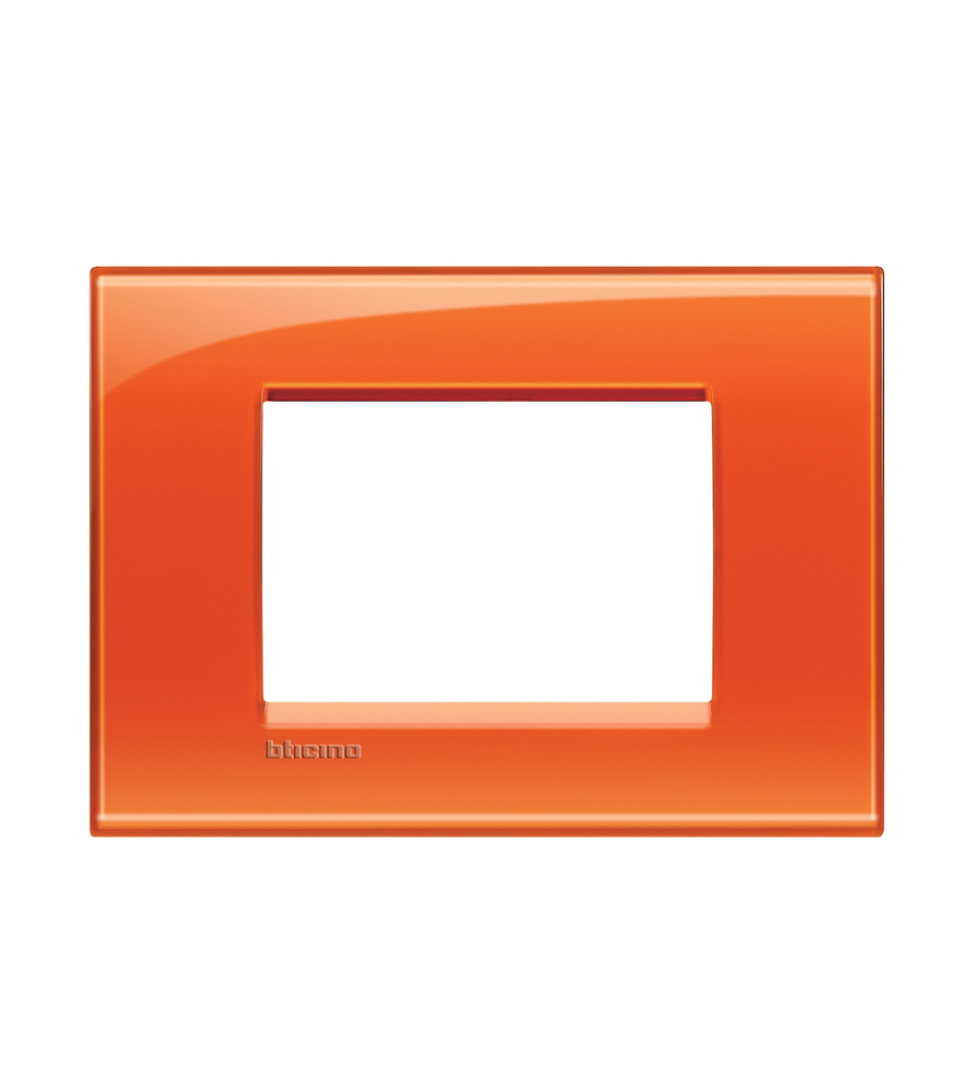 LL PLACCA 3P ARANCIO - BTICINO.