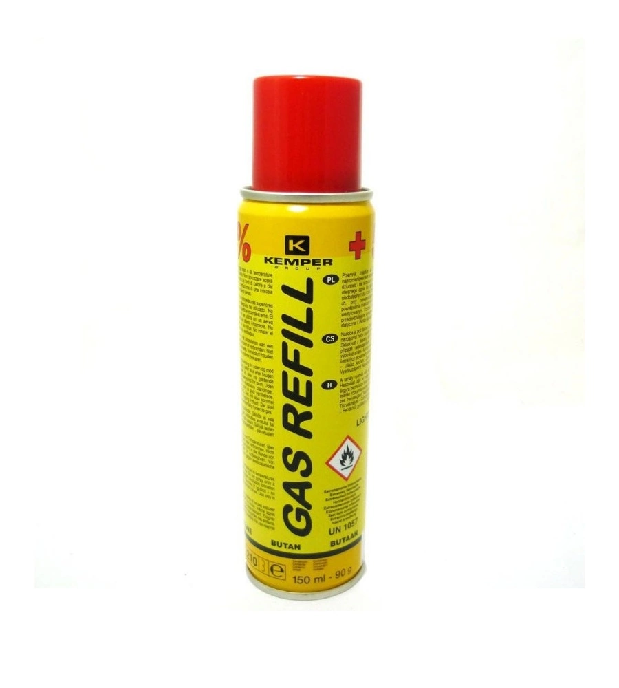 CARTUCCIA A GAS BUTANO KEMPER PER ACCENDINI E MICROSALDATORI 90 GR