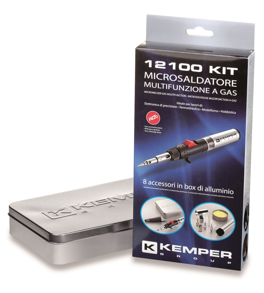 KEMPER MICROSALDATORE A FIAMMA LIBERA E PUNTE CATALITICHE