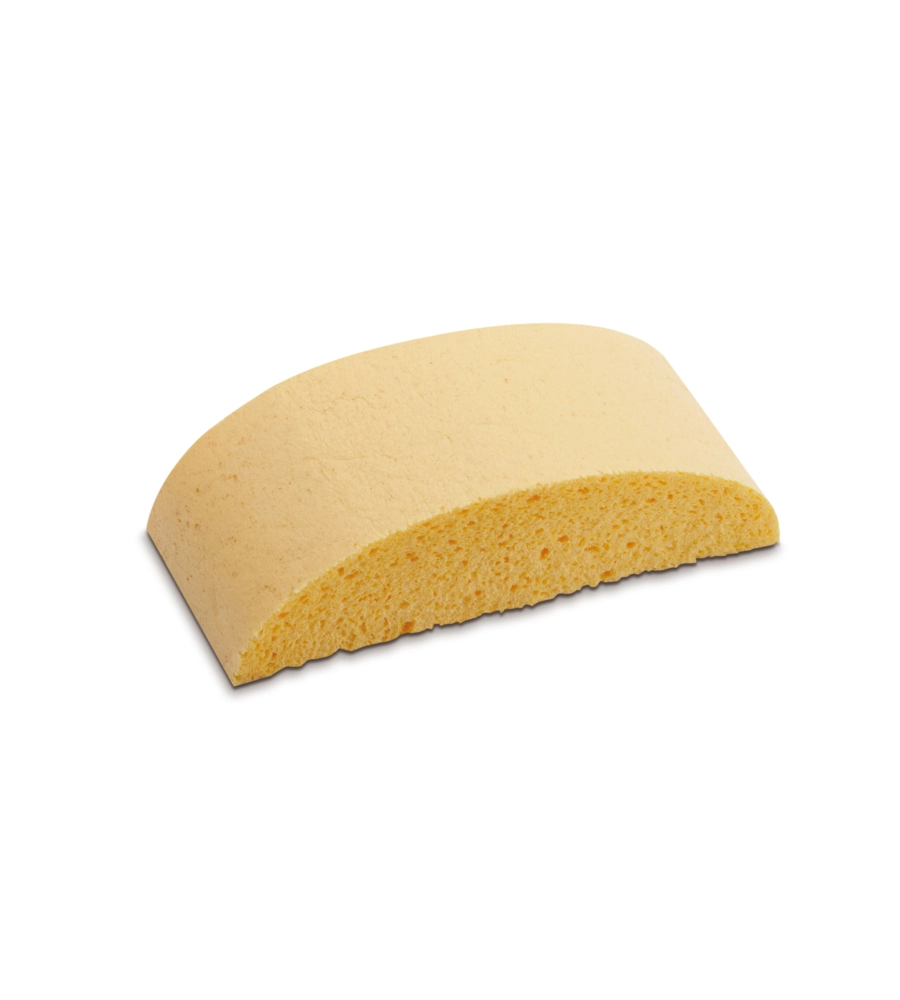 SPUGNA MEZZALUNA GIALLA  - 20X8X5 CM.
