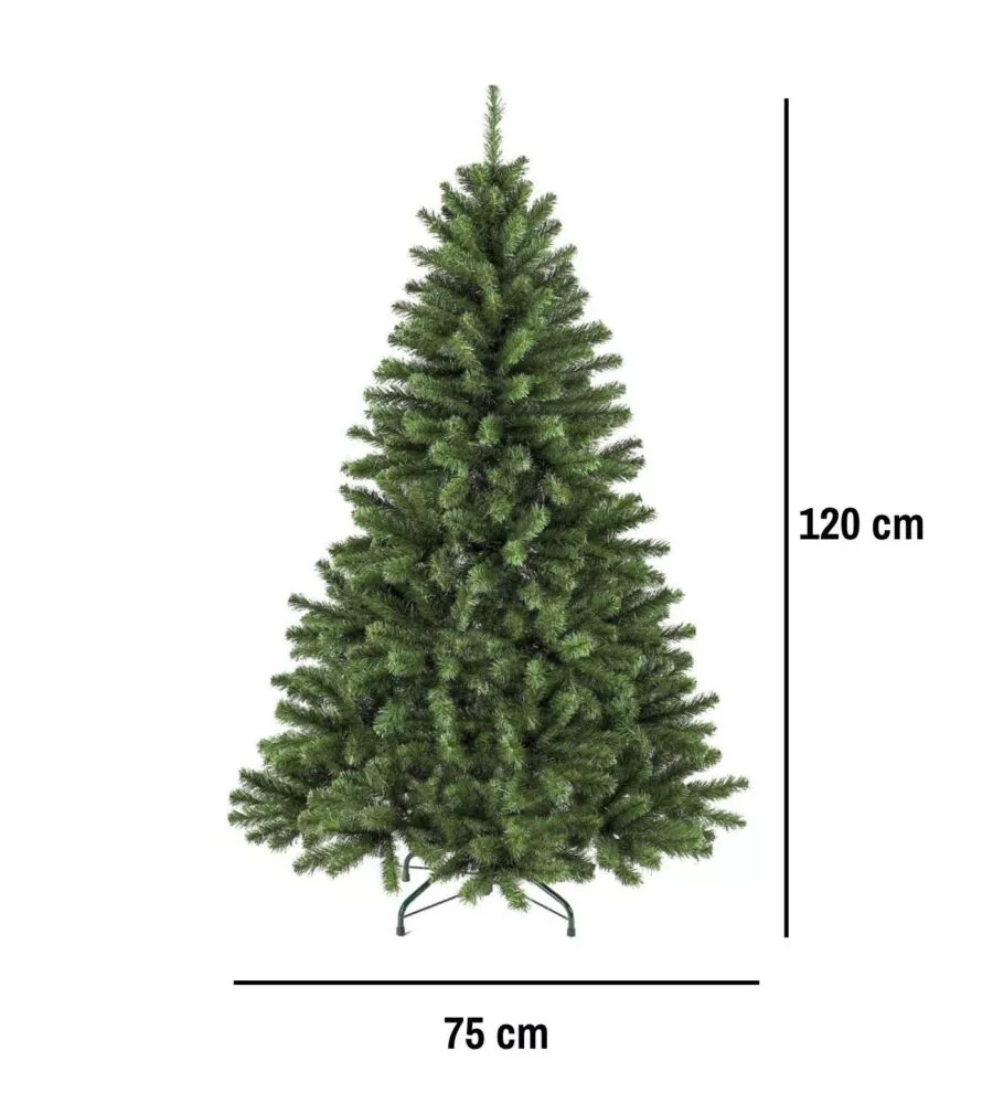 ALBERO DI NATALE ARTIFICIALE XMAS JOY "DOLOMITI" VERDE 120 CM