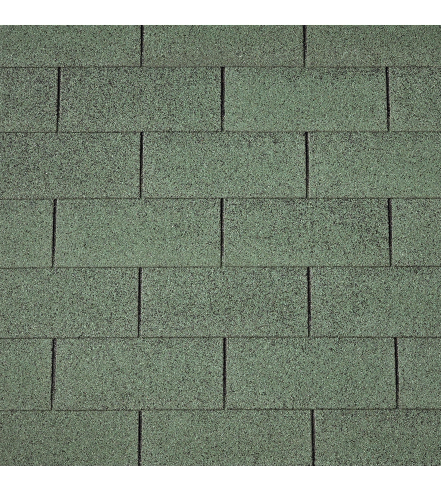 ONDULINE - TEGOLE BITUMINOSE - BARDOLINE RETTANGOLARE - VERDE 2.32MQ