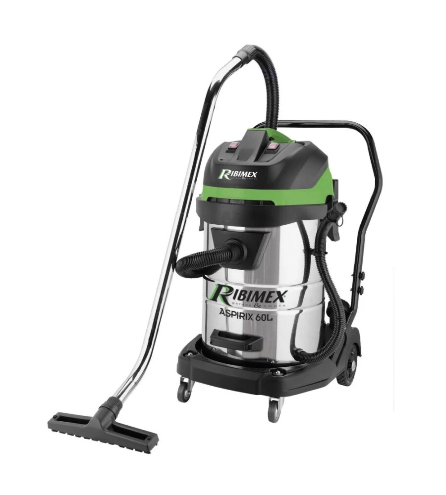 ASPIRATORE SOLIDI LIQUIDI ELETTRICO RIBIMEX "ASPIRIX" 2000W 60 LT 80 L/S - PRASP61LX2