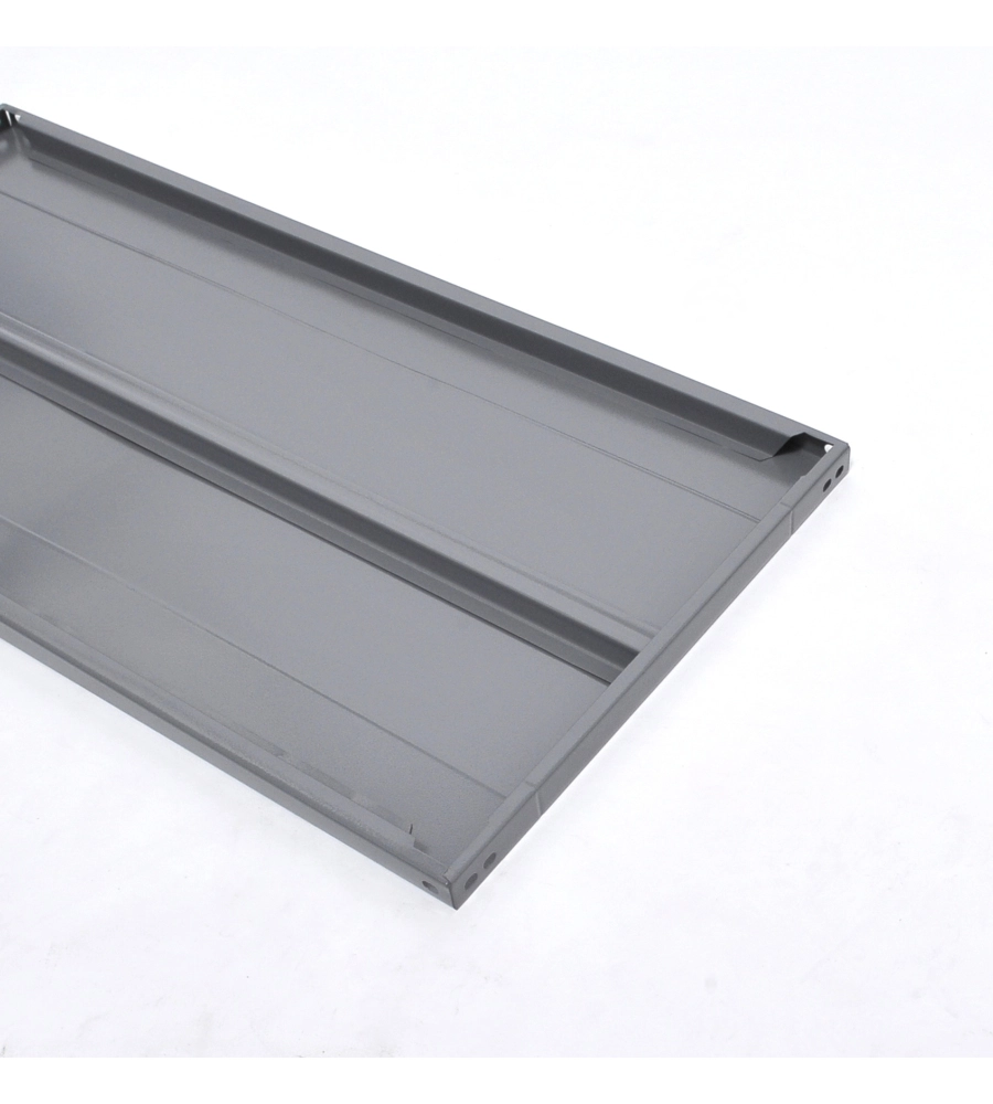 RIPIANO PER SCAFFALI IN METALLO DA 80X40 CM - GRIGIO.