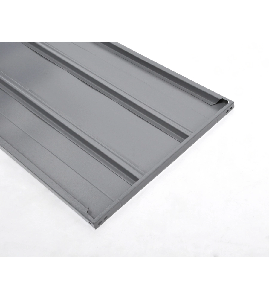 RIPIANO IN METALLO PER SCAFFALI  120X60 CM - GRIGIO.