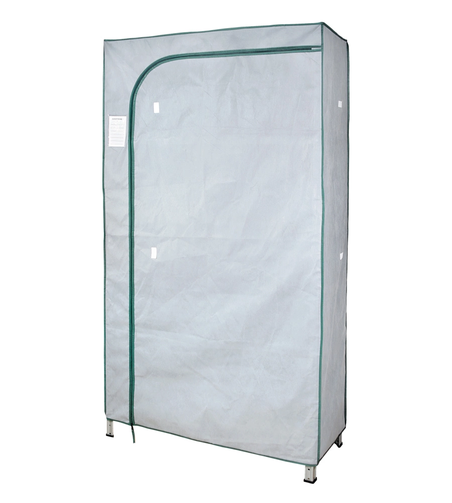 TELO DI PROTEZIONE PER SERRE O SCAFFALI DI COLORE GRIGIO - 102X40X180 CM.