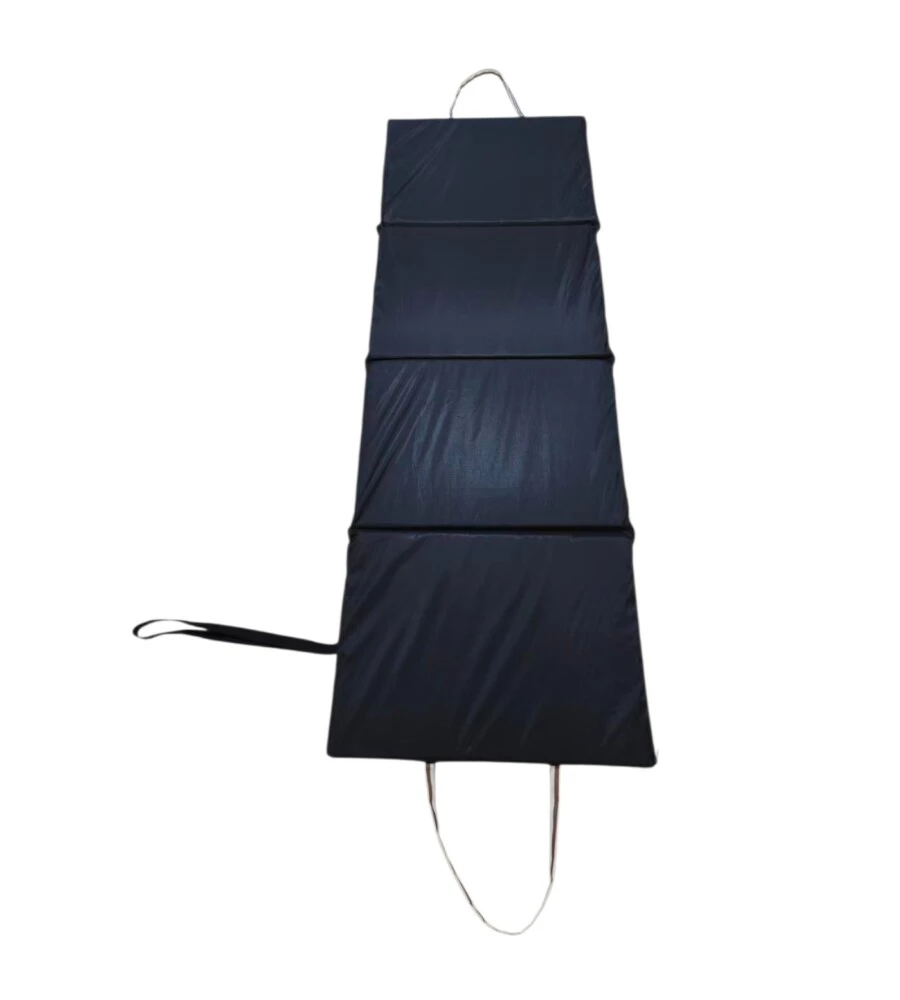 Materassino da spiaggia pieghevole EuroGarden fantasia a righe 180x60x2,5 cm