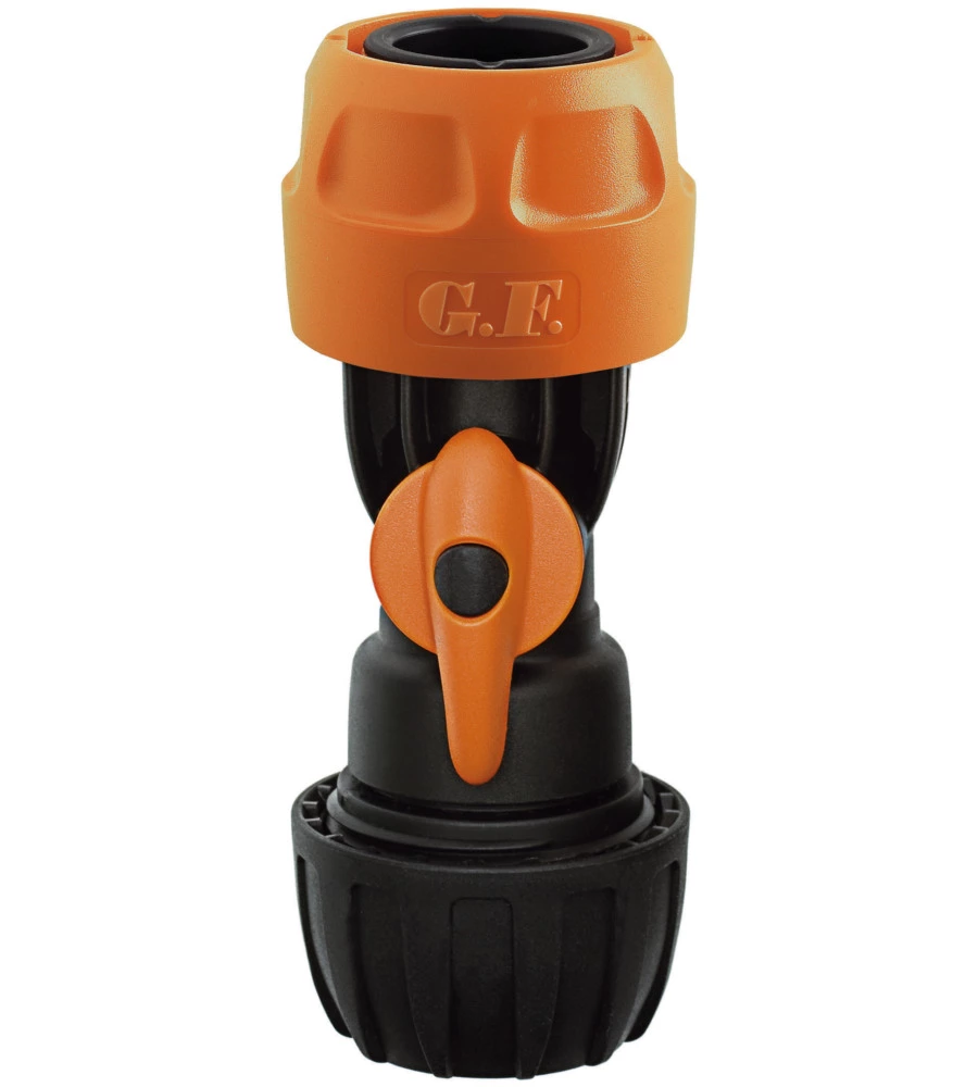 RACCORDO PORTAGOMMA CON RUBINETTO DA 3/4.