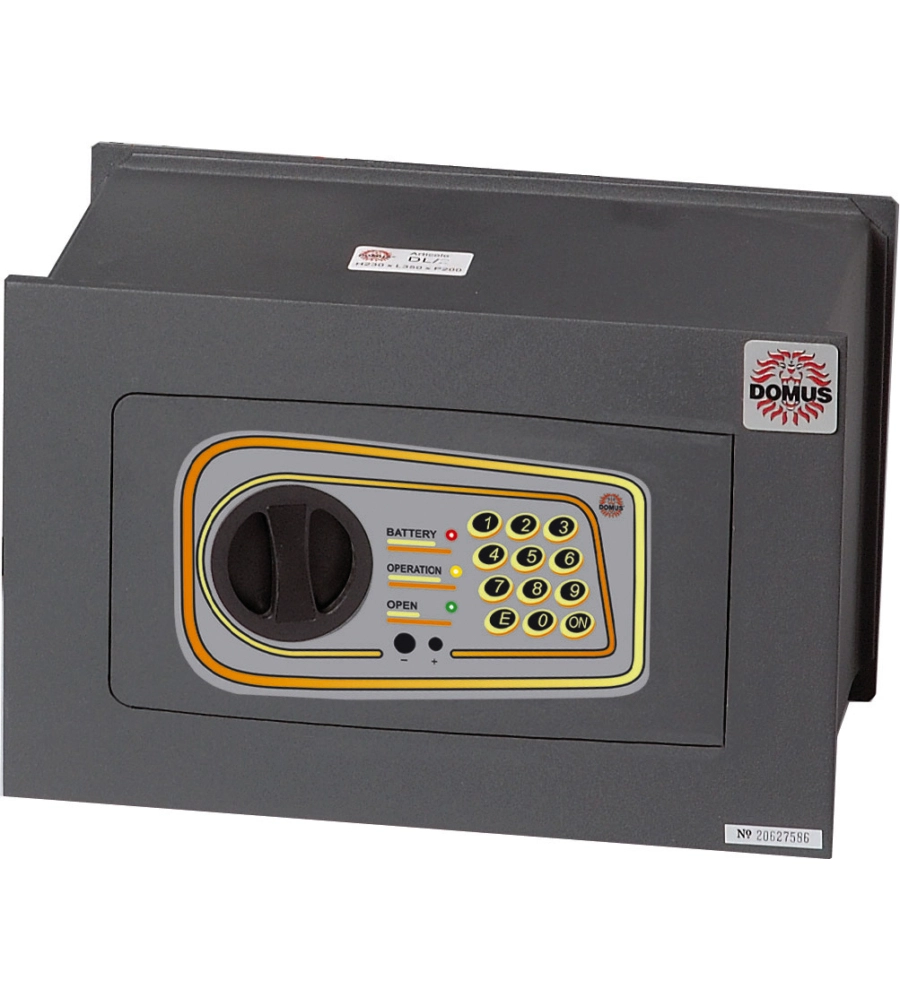 CASSAFORTE DA MURO ELETTRONICA - 35X20X23 CM.