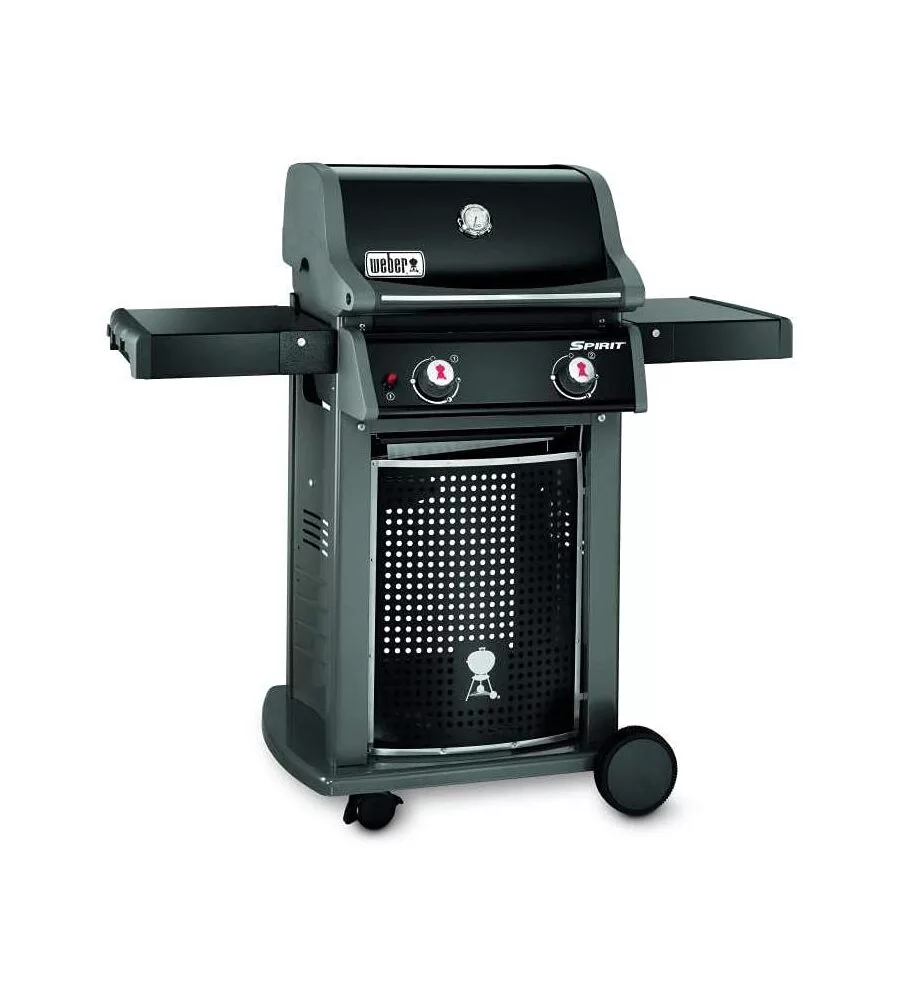 BARBECUE A GAS WEBER 2 FUOCHI SPIRIT CLASSIC E-210 NERO CON GRIGLIA IN GHISA WEBER IN OMAGGIO - 46010029