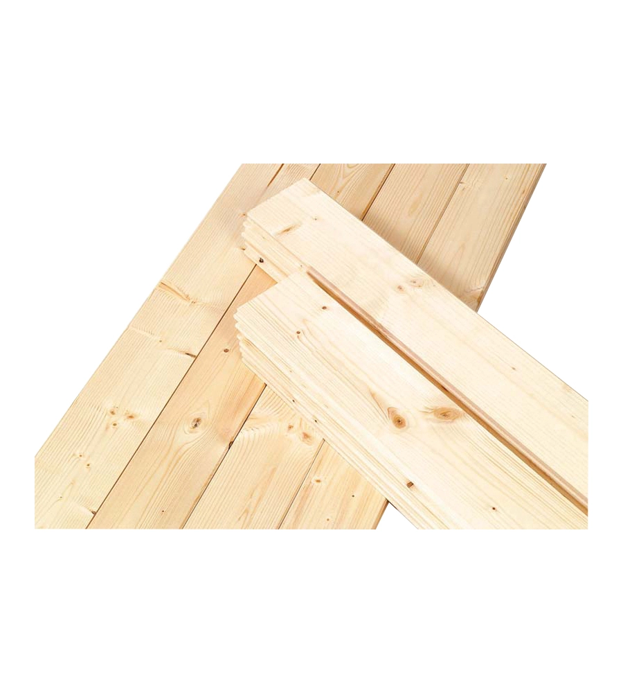 CONFEZIONE DA 6 LISTONI IN ABETE - 20X120X2000 MM - PIRCHER.