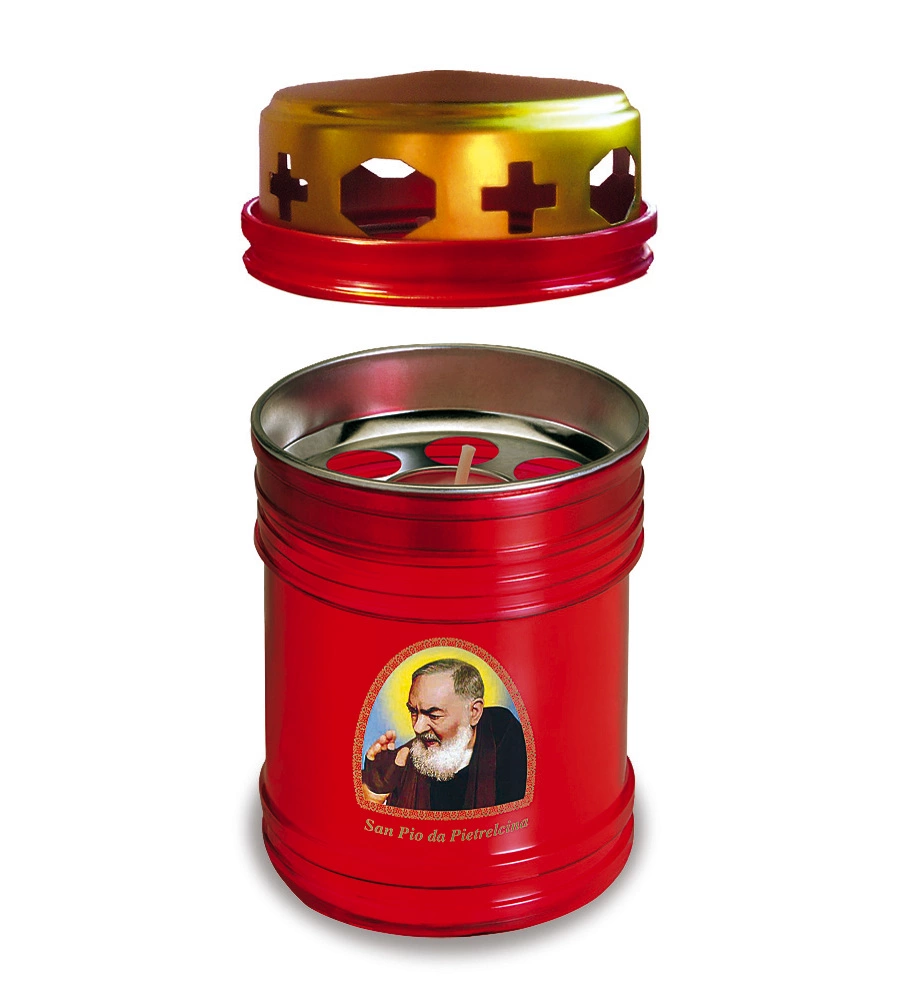 LUMINO PICCOLO PARAPIOGGIO SAN PIO IMMAGINI ASSORTITE