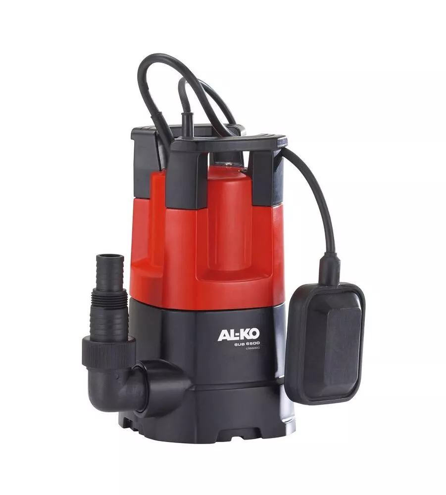POMPA ELETTRICA AL-KO CLASSIC "SUB 6500" - SOMMERSA PER ACQUE CHIARE DA 250 WATT - 112820.