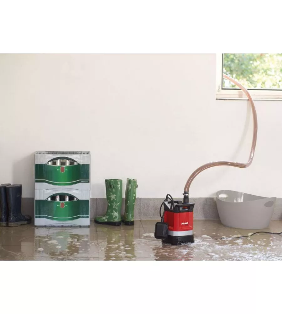 POMPA ELETTRICA AL-KO COMFORT "SUB 12000 DS" - SOMMERSA PER ACQUE CHIARE DA 550 WATT - 112824.