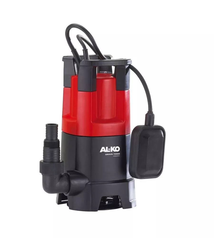 POMPA ELETTRICA AL-KO "DRAIN 7000" - SOMMERSA PER ACQUE SCURE DA 350 WATT - 112821.