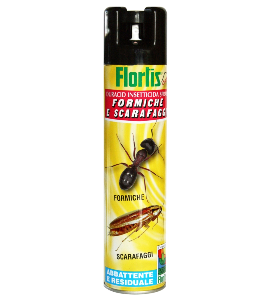 INSETTICIDA FORMICHE E SCARAFAGGI FLORTIS, 400 ML
