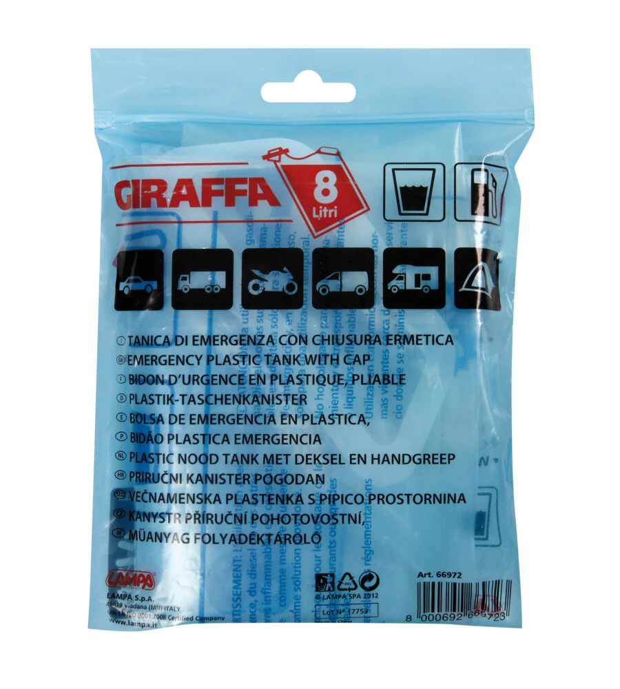 GIRAFFA TANICA - 8 LITRI  66972