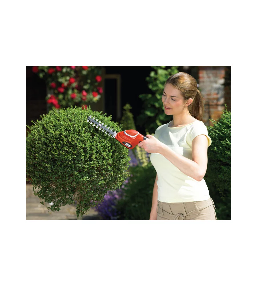 KIT CESOIA SFOLTIRAMI A BATTERIA BLACK&DECKER "GSL700KIT-QW" LAMA 15 CM 7V 1,2 AH