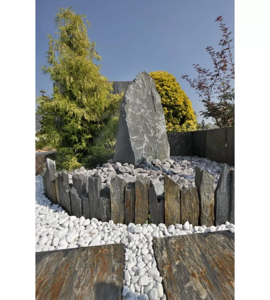 CIOTTOLO DA ESTERNO BIANCO CARRARA 40/60 MM, 25KG.