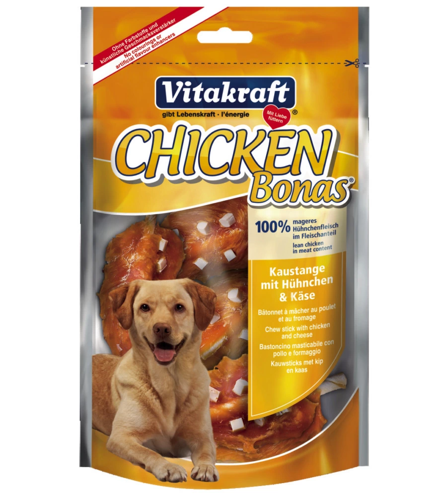 BONAS BASTONCINI POLLO CON FORMAGGIO 80 GR. - VITAKRAFT
