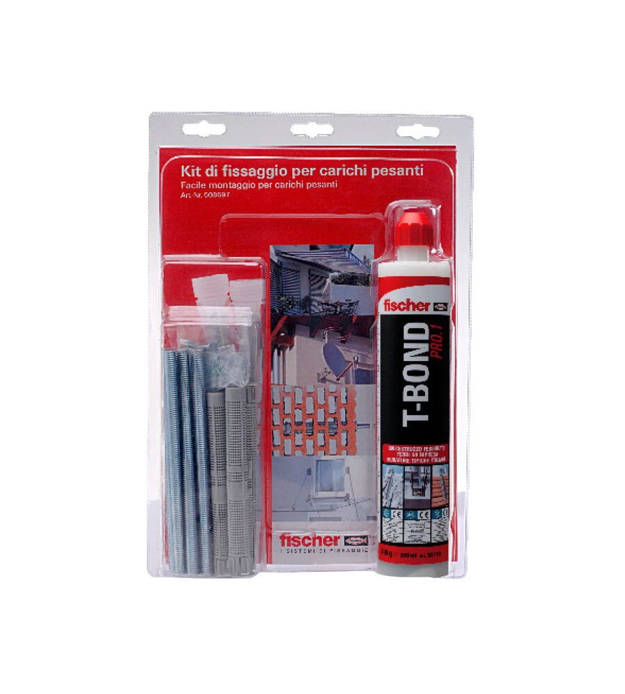 KIT ANCORANTE CHIMICO T-BOND PER CARICHI PESANTI