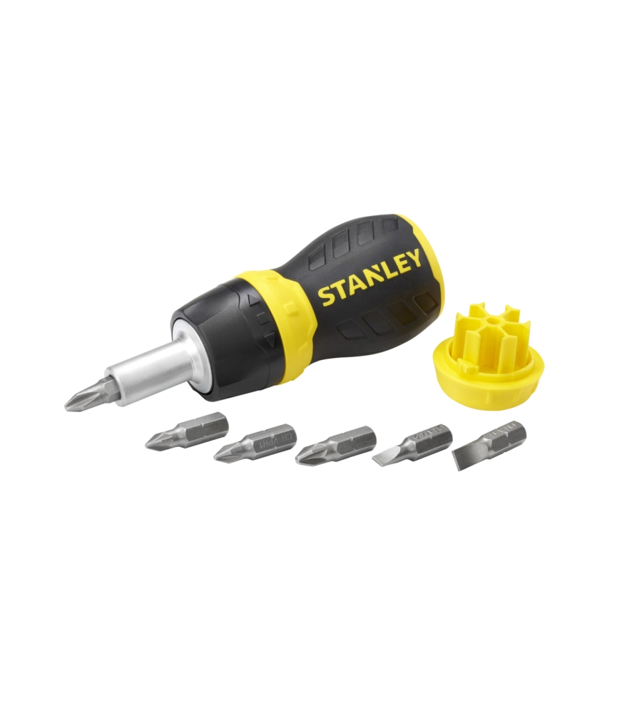 GIRAVITE PORTA INSERTI MAGNETICO "NANO" A CRICCHETTO - STANLEY