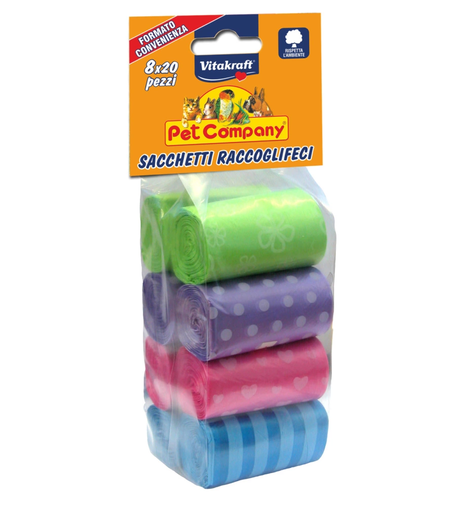 SACCO RACCOGLIFECI PACCO 8 ROTOLI - VITAKRAFT