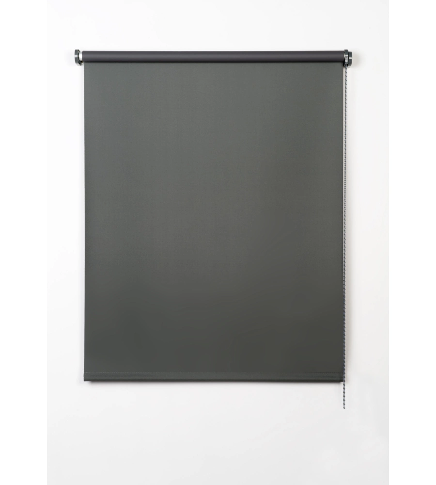 TENDA A RULLO ROLL-UP  OSCURANTE GRIGIO GRAFITO, 80X180 CM
