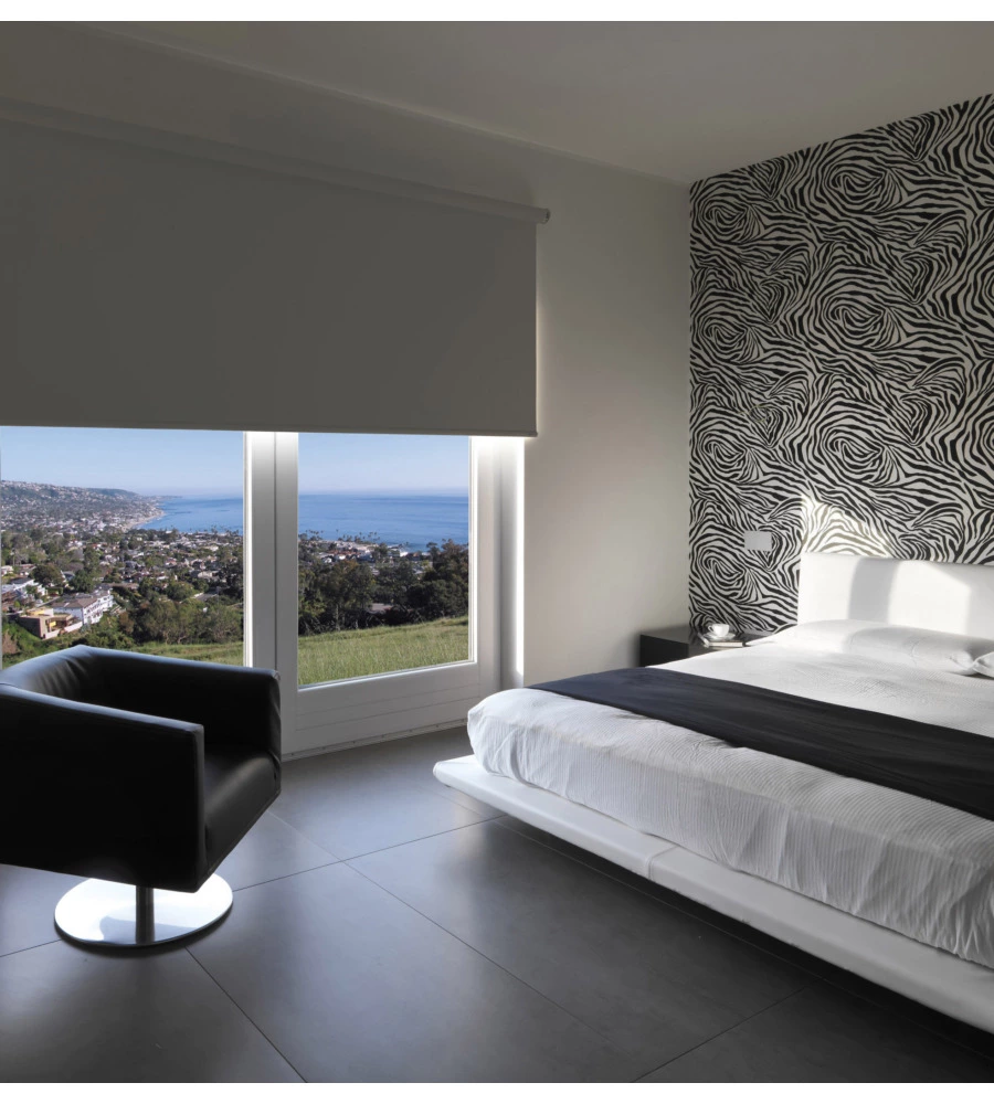 TENDA A RULLO ROLL-UP  OSCURANTE GRIGIO GRAFITO, 120X180 CM