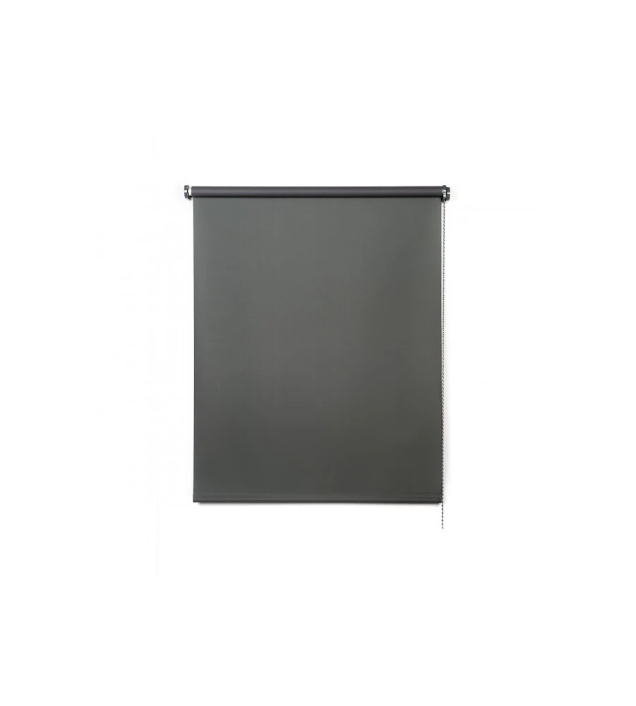 TENDA A RULLO ROLL-UP  OSCURANTE GRIGIO GRAFITO, 140X180 CM