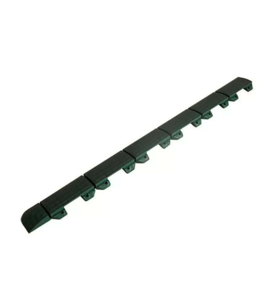 PIASTRELLA ANTISCIVOLO CON ANGOLARI INCLUSI - VERDE. 45X60X13 CM.