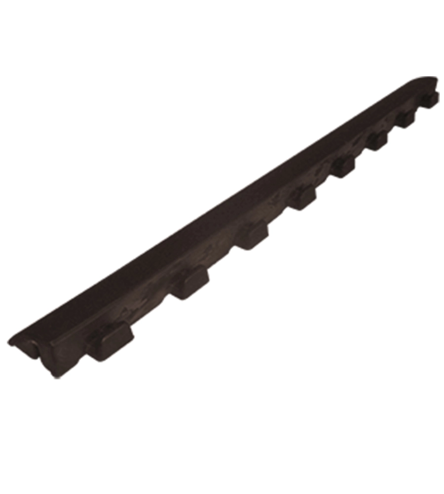 SCIVOLO CON AGGANCI PER PAVIMENTAZIONE ESTERNA MASCHIO MARRONE, 580X56X25 MM.