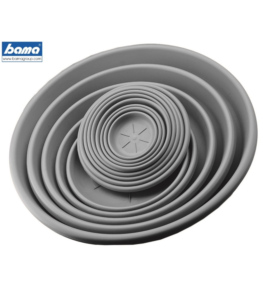 SOTTOVASO ROTONDO D. 26 GRIGIO