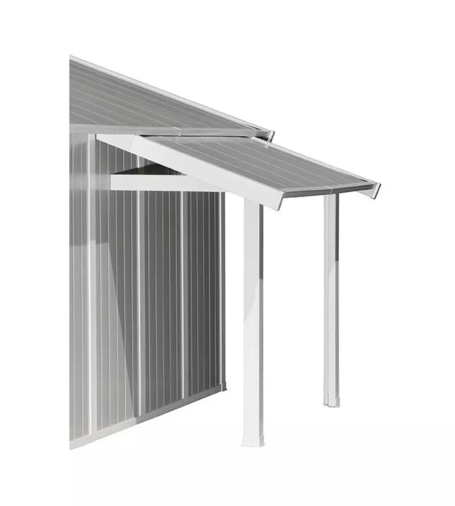TETTOIA LATERALE GROSFILLEX IN PVC PER ABITAZIONI E CASETTE DECO E UTILITY DA 7,5 E 11 M² - COD. 22500136