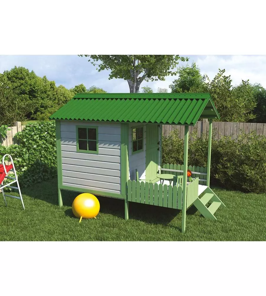LASTRA ONDULATA BITUMINATA DA COPERTURA ONDULINE "EASYLINE" COLORE VERDE 100X76 CM
