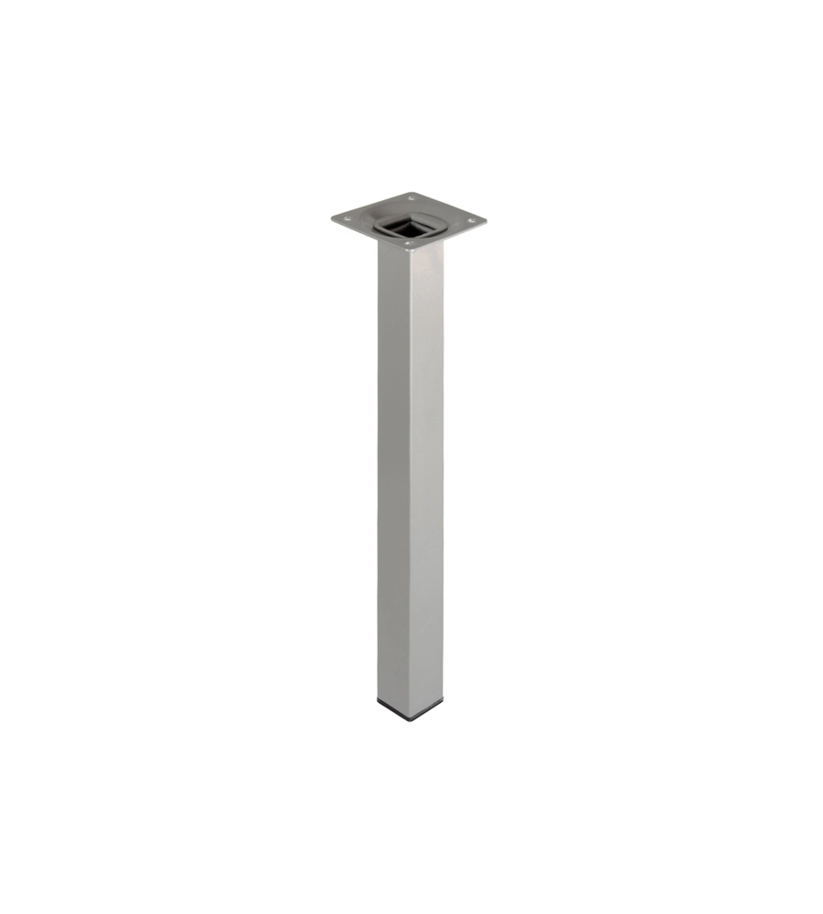 PIEDINO QUADRO "ELEMENT SYSTEM" - 25X25 - H.300 MM. - ALLUMINIO