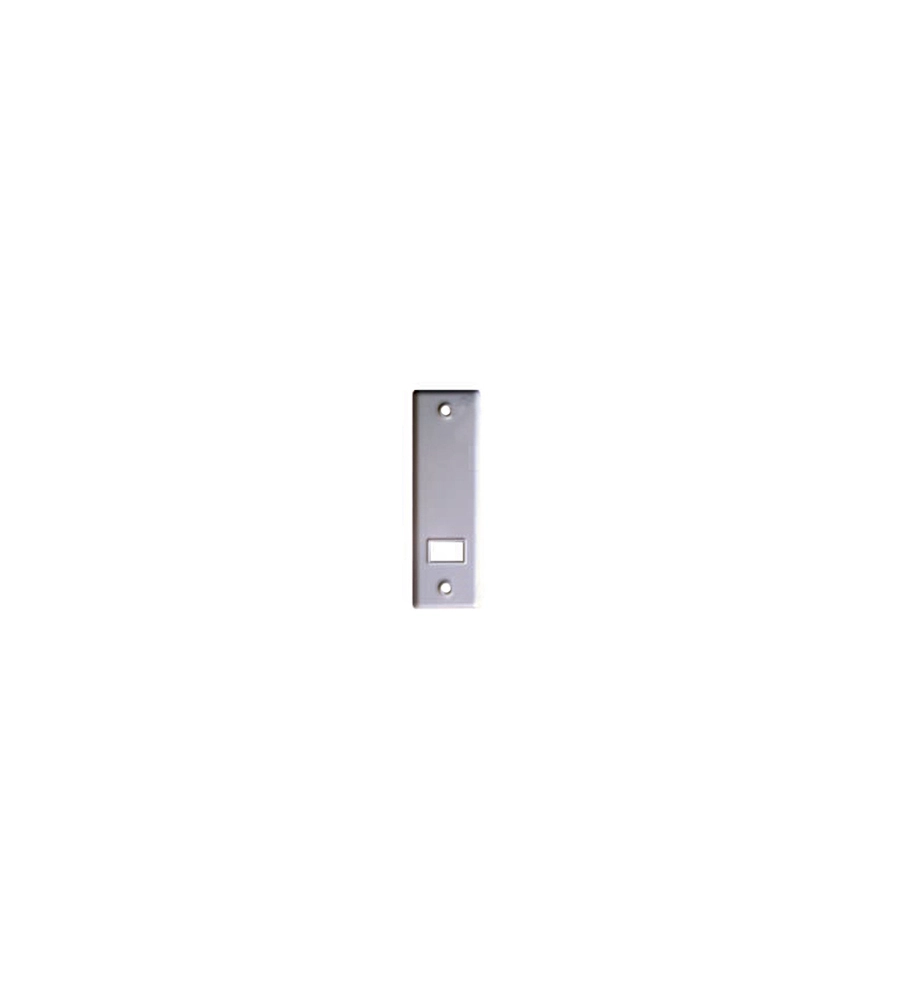 PLACCA IN PLASTICA INTERASSE 185 MM.