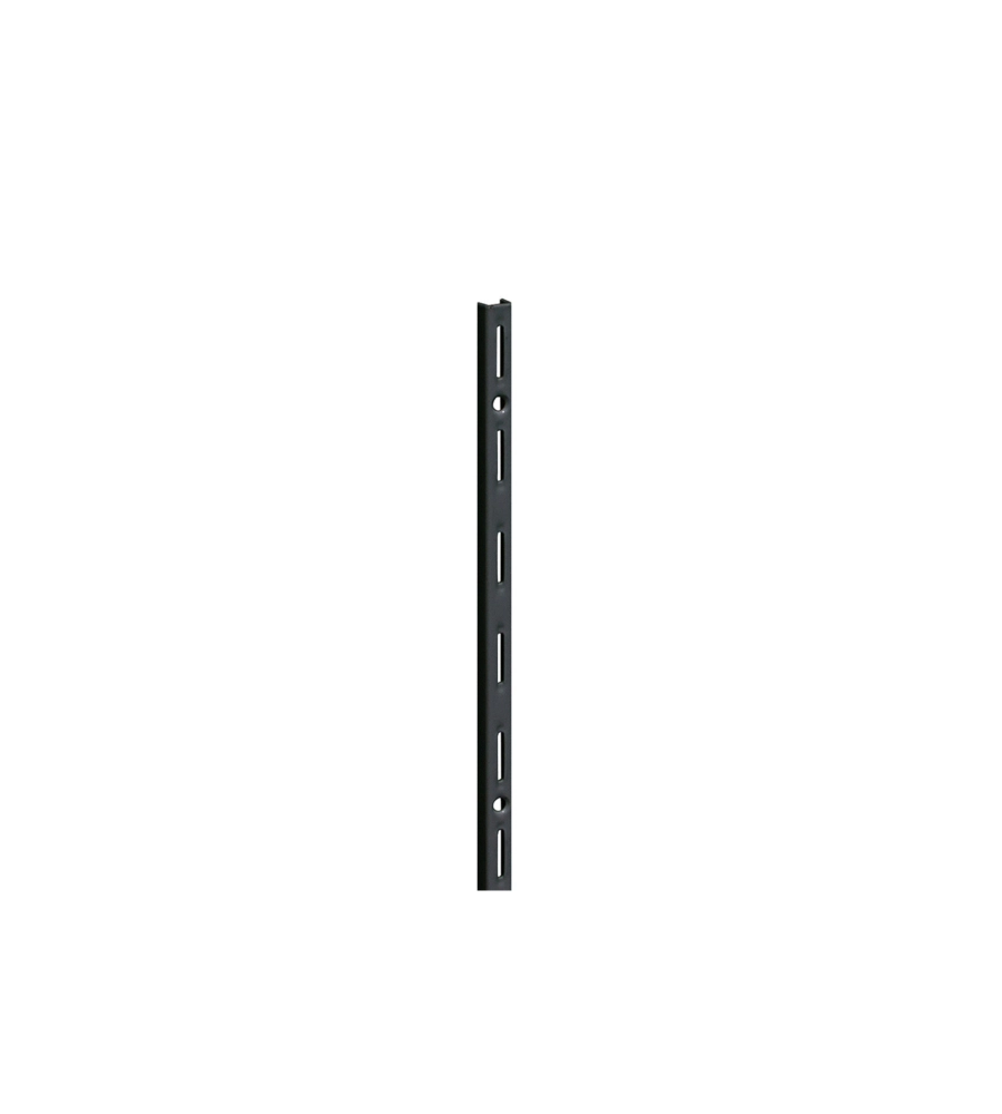 CREMAGLIERA SINGOLA - 200 CM. - NERO