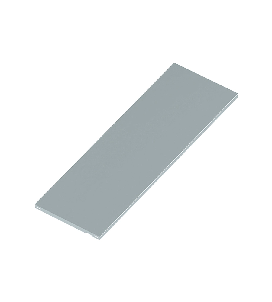 RIPIANI IN ACCIAIO - 80 X 20 CM. - ALLUMINIO BIANCO - 2 PZ.