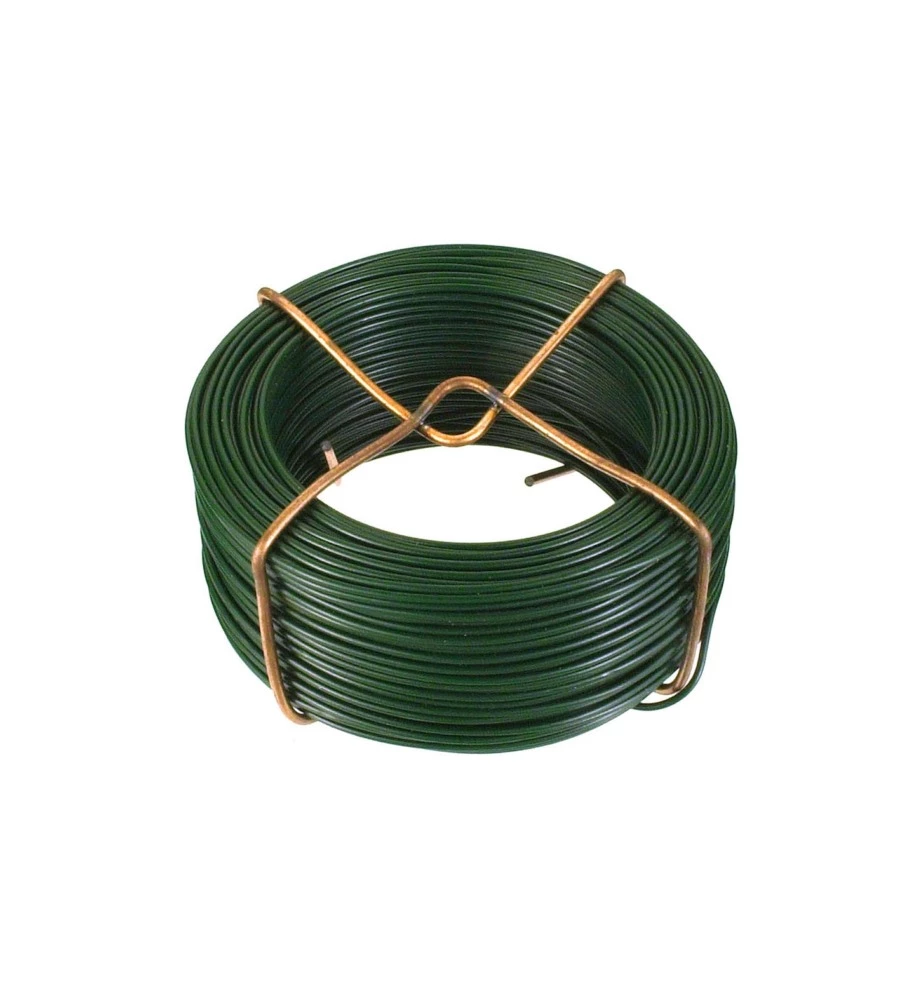 FILO DI FERRO ZINCATO RIVESTITO PVC VERDE Ø 1,4 MM. - 50 MT.