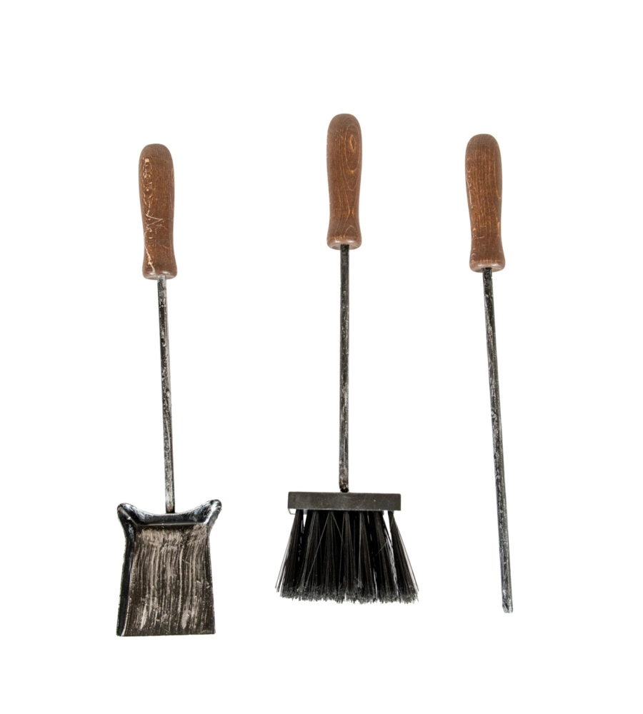 SET ACCESSORI TRESPOLI MINI PER CAMINO