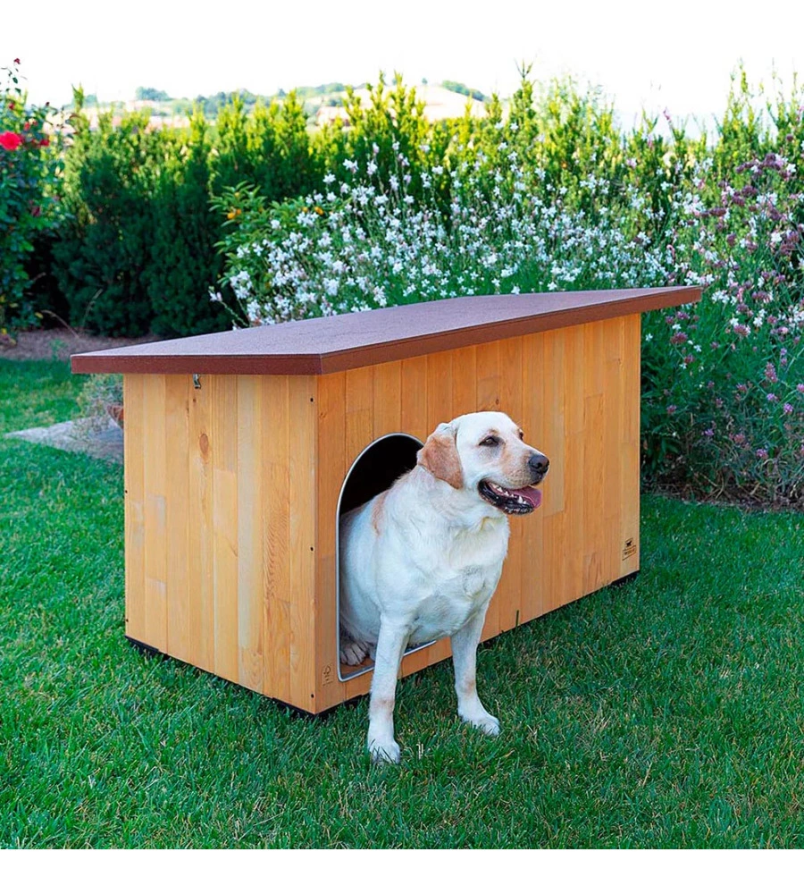 CUCCIA PER CANI DA ESTERNO FERPLAST "BAITA 120" IN PINO NORDICO 140X85,5X87 CM