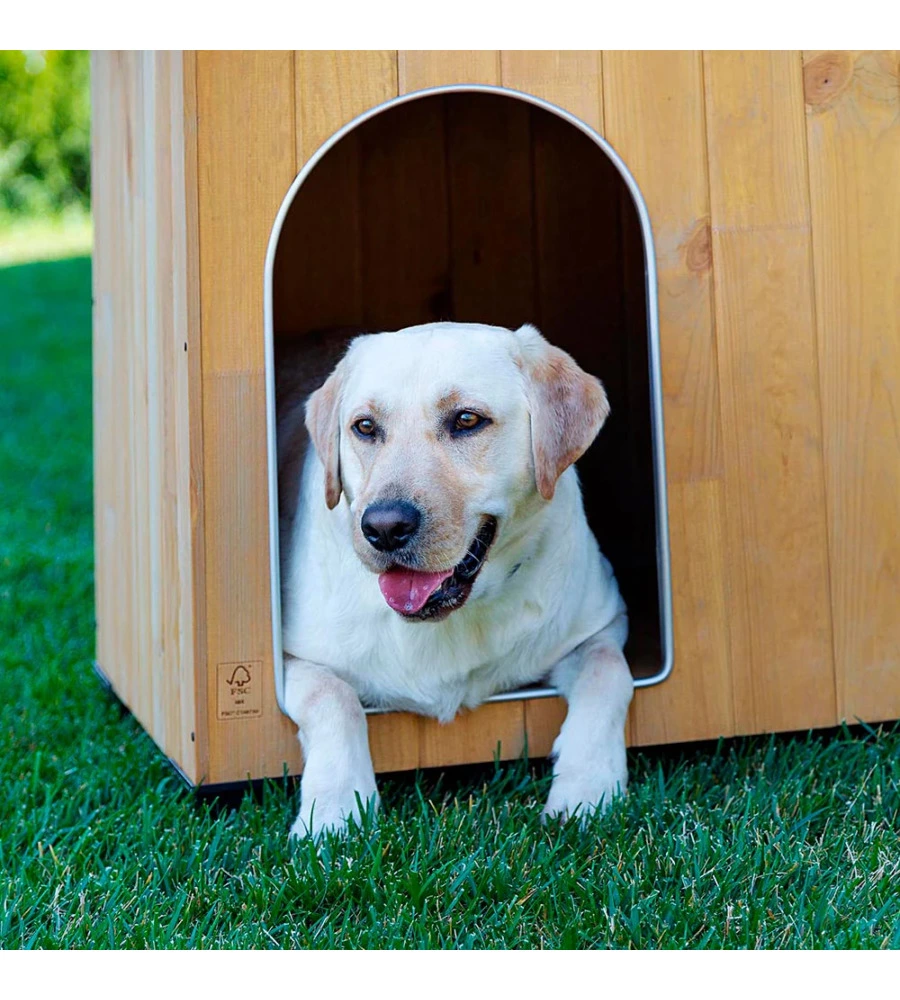 CUCCIA PER CANI DA ESTERNO FERPLAST "BAITA 120" IN PINO NORDICO 140X85,5X87 CM