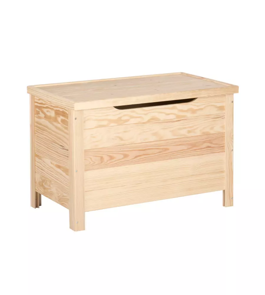 Cassapanca in pino 70x40x48 cm