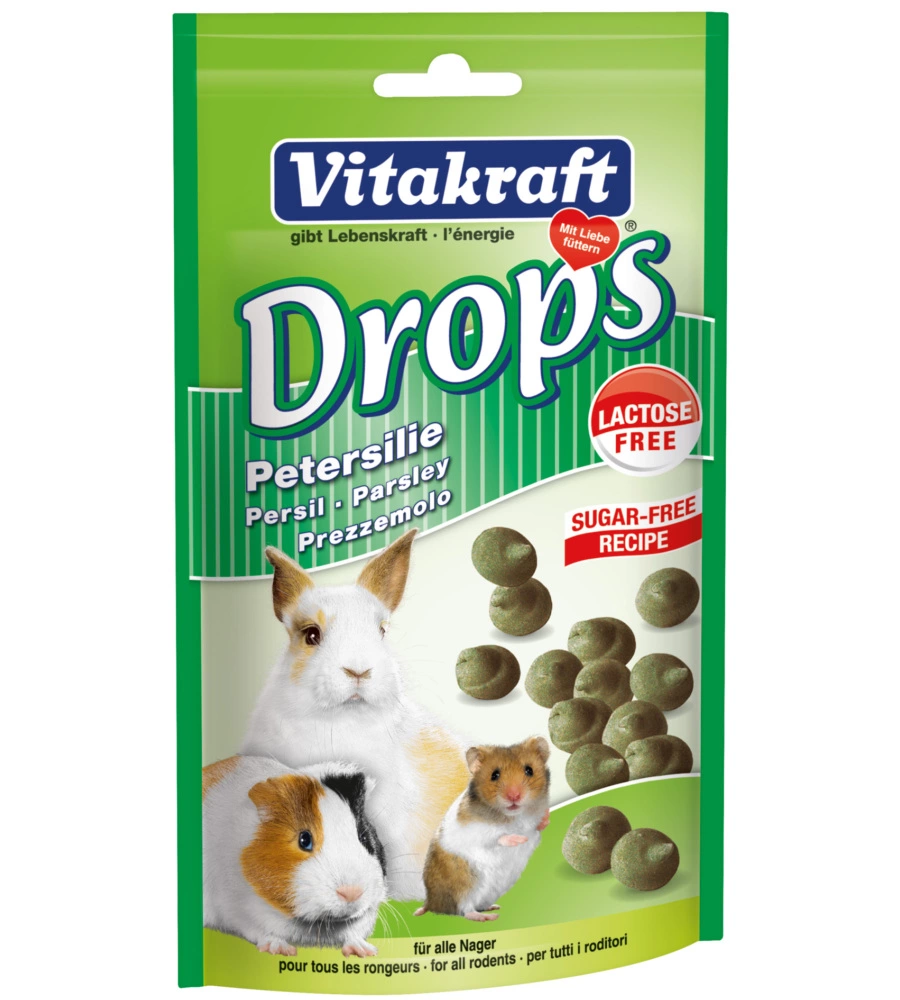 DROPS PER RODITORI AL PREZZEMOLO - 75GR - VITAKRAFT