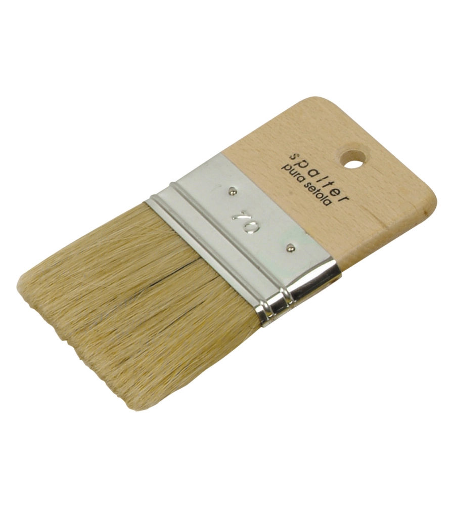 SPALTER "PINTY" CON MANICO IN LEGNO - SETOLA 100 MM.