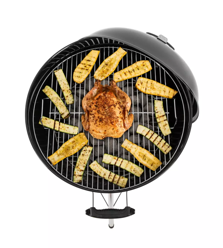 BARBECUE A CARBONE WEBER "ORIGINAL KETTLE E-5710" CON GRIGLIA 57 CM