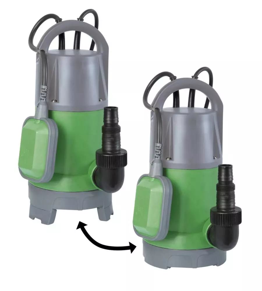 POMPA PER ACQUE SCURE E ACQUE CHIARE 2 IN 1 - 750 WATT.